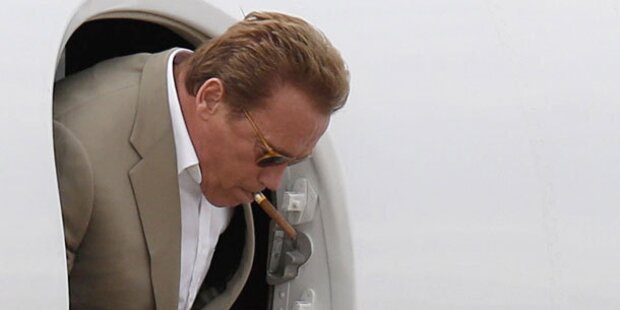Arnie: Schon wieder Anzeige wegen Zigarre?