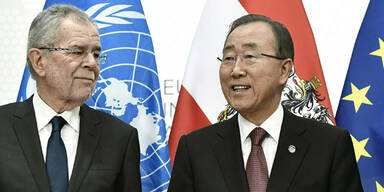 Van der Bellen traf Ban Ki-moon