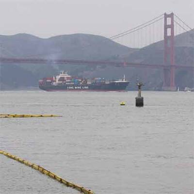 Ölpest in der Bucht von San Francisco