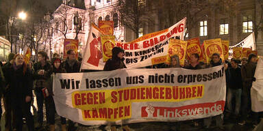 Wien: Studenten-Demo für freie Bildung