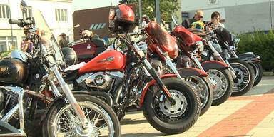 Kick Off zur Harley Davidson Charity Tour
