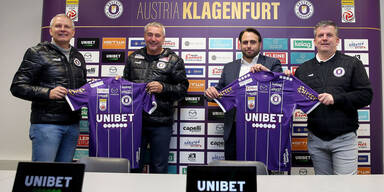 Austria Klagenfurt präsentiert neuen Brustsponsor