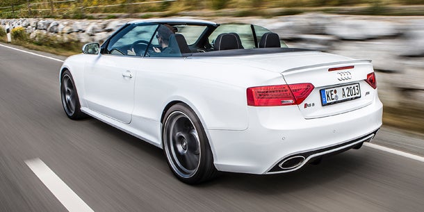 290 km/h schnelles Audi RS5 Cabrio