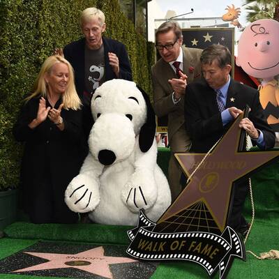 Hollywood-Stern für Snoopy