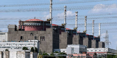 Atomkraftwerk Saporischschja nach Beschuss im Notfall-Modus