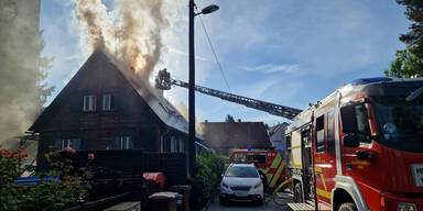 Brand in Grazer Siedlungswohnhaus