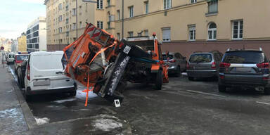 Streufahrzeug Unfall Wien