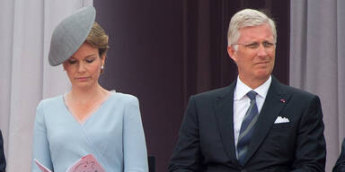 Köigin Mathilde und König Philippe von Belgien