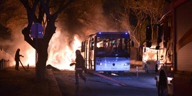 Anschlag in Ankara: Autobombe fordert 28 Tote