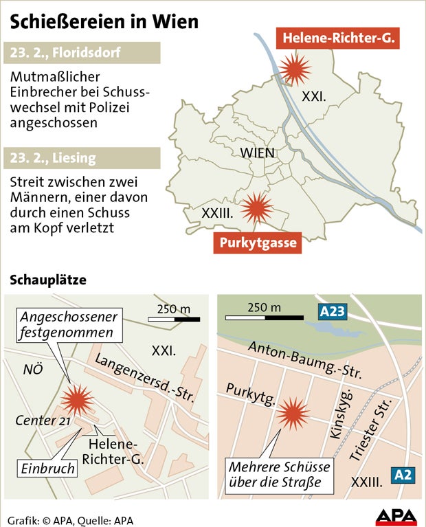 Angeschossener ist verurteilter Doppelmörder