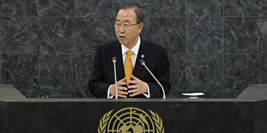 Ban Ki-moon eröffnet UN-Vollversammlung