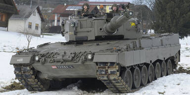 Bundesheer Leopard Panzer