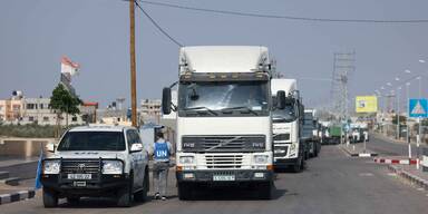 Hilfskonvoi erreichte von Ägypten aus Gazastreifen