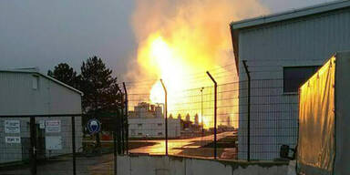 Explosion einer Gasstation in NÖ