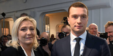 Le Pen und Jordan Bardella