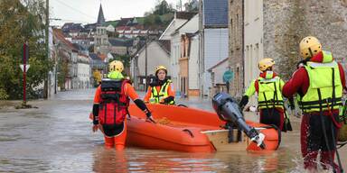 Überschwemmung in Frankreich