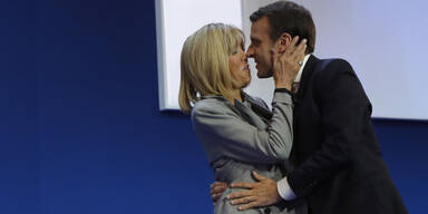 Macron und Brigitte Macron