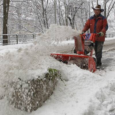 Klagenfurt versinkt im Schnee