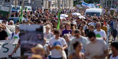 Klima-Streik in Wien