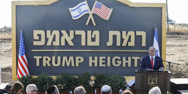 'Trump-Höhen': Israel widmet US-Präsident neue Golan-Siedlung