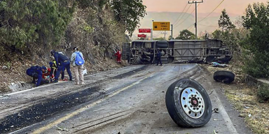 Bus-Unfall Mexiko