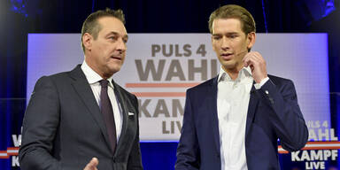 Kurz gegen Strache: Wer ist besser?