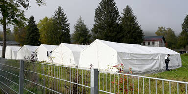 Heute werden die nächsten Asyl-Zelte aufgestellt