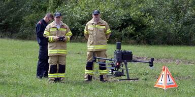 Feuerwehr Drohne