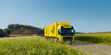 LKW-Flotte der Post