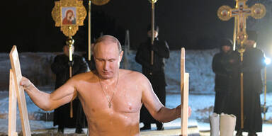 Putins Oben-ohne-Show geht weiter