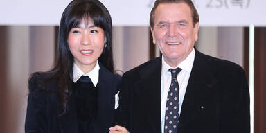 Schröder und Kim So-Yeon