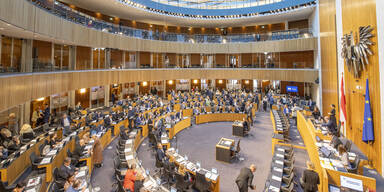 Plenarsaal des Parlaments