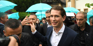 EU-Wahl 2019: Kurz färbt Österreich türkis