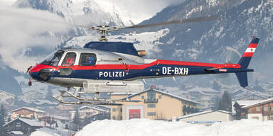 Libelle Tirol Polizeihubschrauber