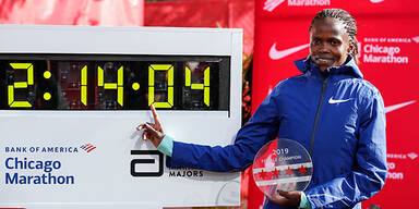 Brigid Kosgei - Weltrekord