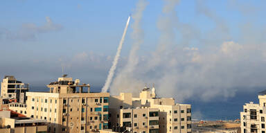 Massive Raketenangriffe aus Gazastreifen auf Israel