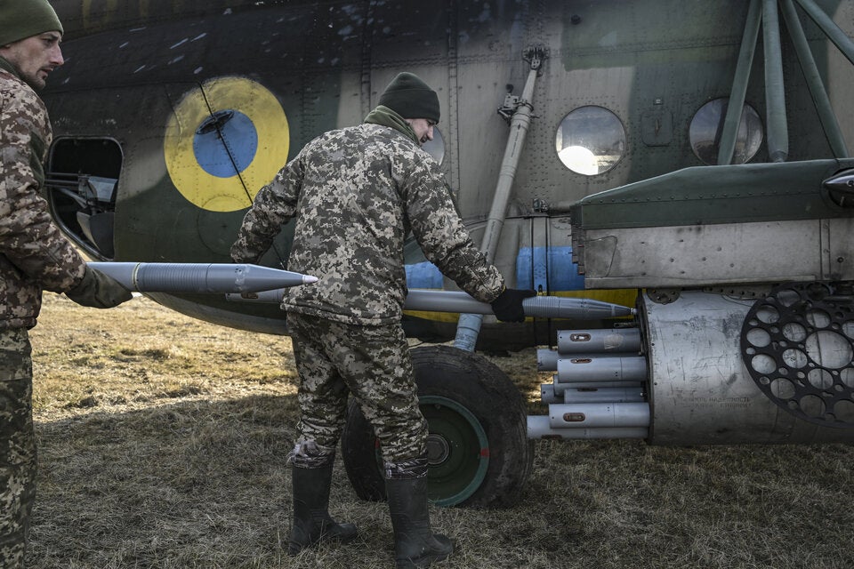 Ukraine Mi-8 Hubschrauber