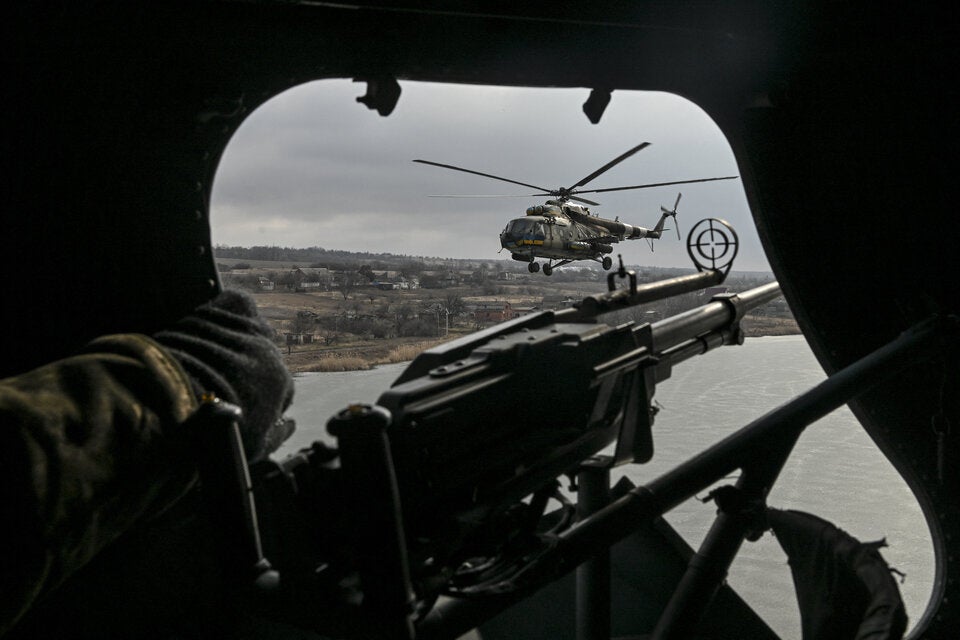 Ukraine Mi-8 Hubschrauber