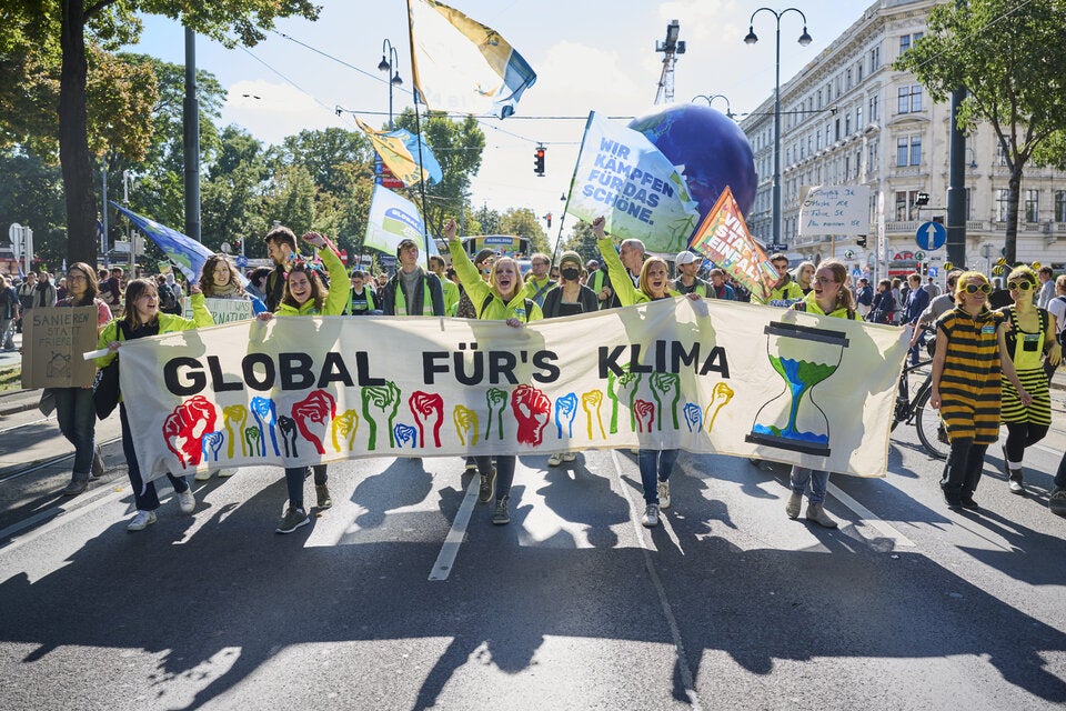 Klima-Streik sorgt für Verkehrs-Chaos in Wien