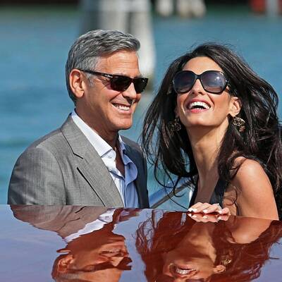 Clooney-Hochzeit: Ankunft in Venedig