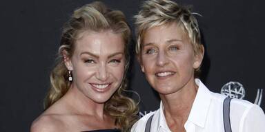 Portia de Rossi und Ellen DeGeneres