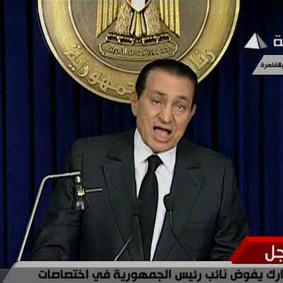 Mubaraks Rede: Schock für Widerstand