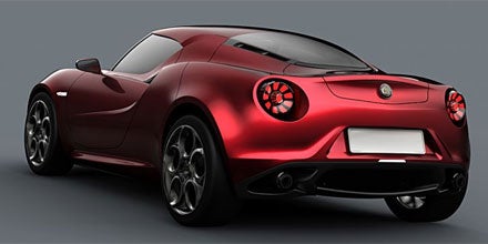 Alfa Romeo Concept 4C in Genf 2011