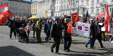 Erdogan ATIB Linz SPÖ Aufmarsch 1. Mai