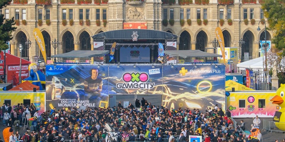 GAMECITY 13.-15. Oktober, Wiener Rathausplatz