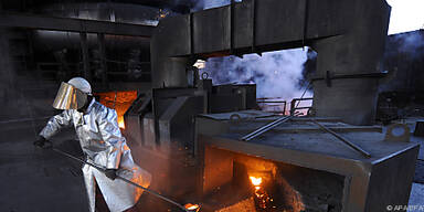 Acht Prozent weniger Stahl als 2008 produziert