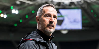 Frankfurt-Trainer Adi Hütter