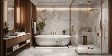 Diese Deko-Ideen lassen das Badezimmer sofort luxuriöser aussehen