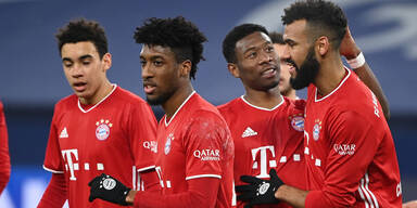 Alaba-Traumtor bei 4:0-Kantersieg der Bayern über Schalke