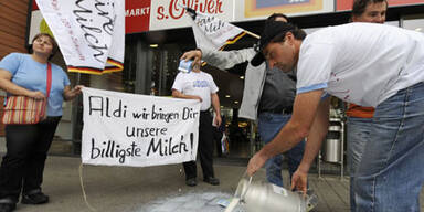 Aldi_Milchprotest